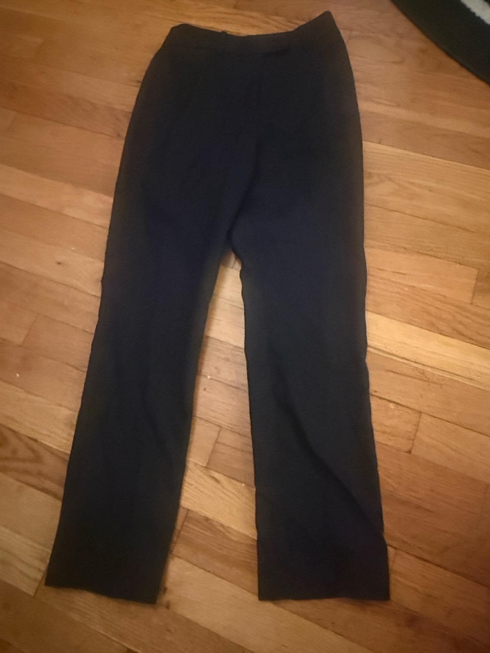 Indochino Custom Black Straight-Leg Dress Pants